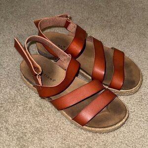 Brown Leather Sandals